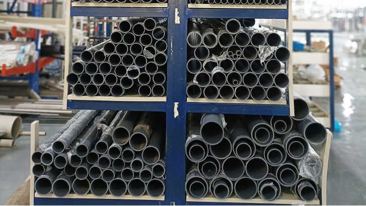 工業廢水處理工程中的（PVC-U）管