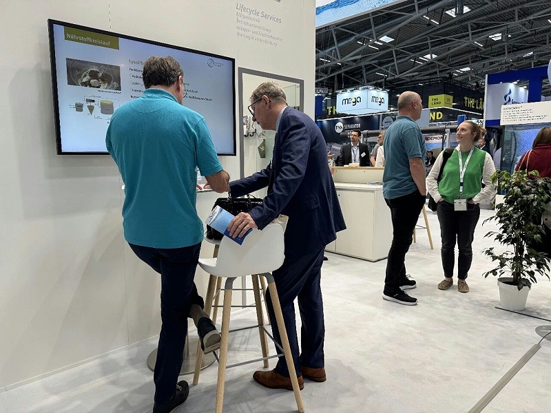 依斯倍一行赴德國考察2026慕尼黑國際環(huán)博會(IFAT Munich)深度布局全球廢水資源化技術(shù)前沿 (7)